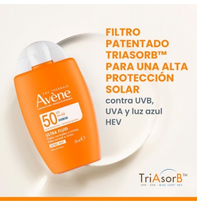 AVÈNE FLUIDO ULTRA MAT SPF 50+ 50ML