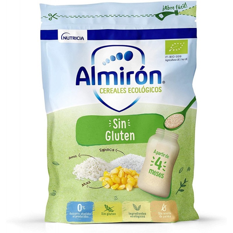 ALMIRÓN CEREALES ECOLÓGICOS SIN GLUTEN 200G