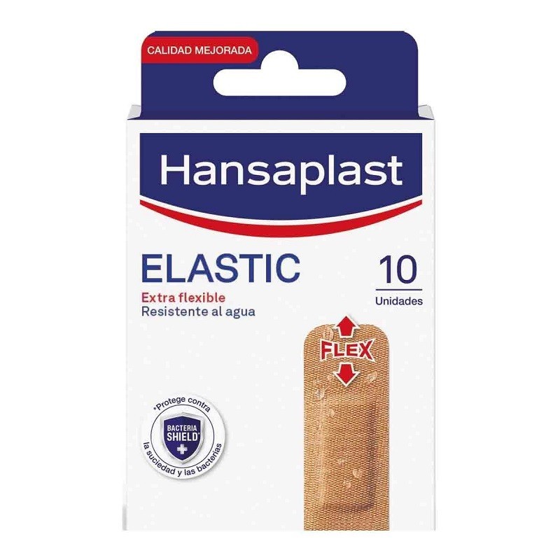 HANSAPLAST ELASTIC EXTRA FLEXIBLE 10 APÓSITOS