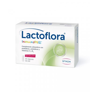 LACTOFLORA PROBIÓTICOS INMUNOPEQ 30 CÁPSULAS