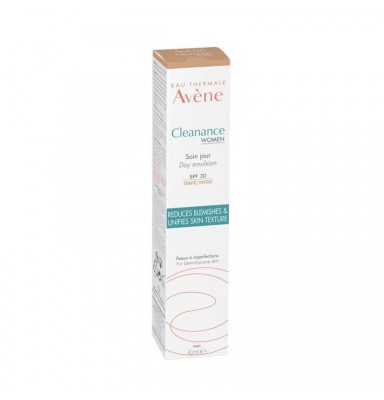 AVENE CLEANANCE WOMEN CUIDADO DE DÍA CON COLOR SPF 30 40ML