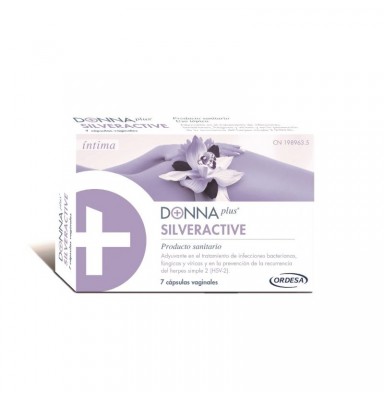 DONNA PLUS SILVERACTIVE 7 CÁPSULAS VAGINALES