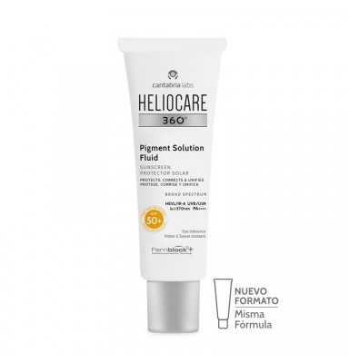 HELIOCARE 360º PIGMENT SOLUTION FLUID PROTECTOR SOLAR ANTIMANCHAS SPF50+ (50ML)