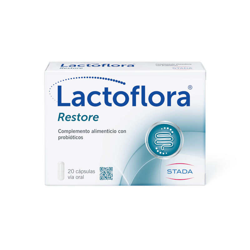 LACTOFLORA RESTORE ADULTOS 20 CÁPSULAS