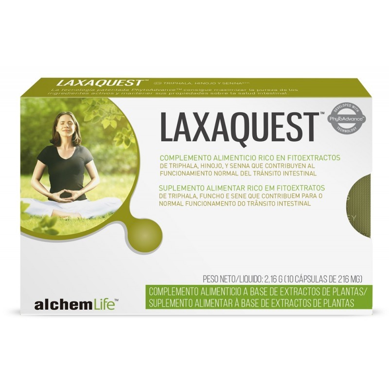 ALCHEMLIFE LAXAQUEST 10 CÁPSULAS