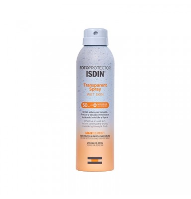 ISDIN FOTOPROTECTOR TRANSPARENT SPRAY WET SKIN SPF 50+ 250ML