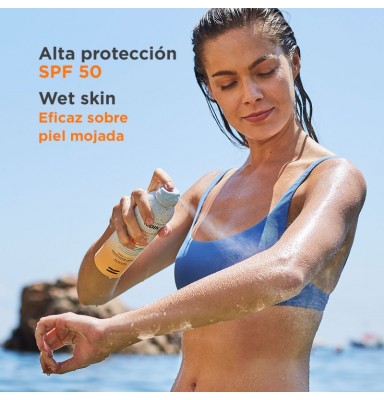 ISDIN FOTOPROTECTOR TRANSPARENT SPRAY WET SKIN SPF 50+ 250ML