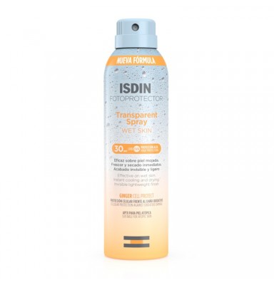 ISDIN FOTOPROTECTOR TRANSPARENT SPRAY WET SKIN SPF 30 250ML