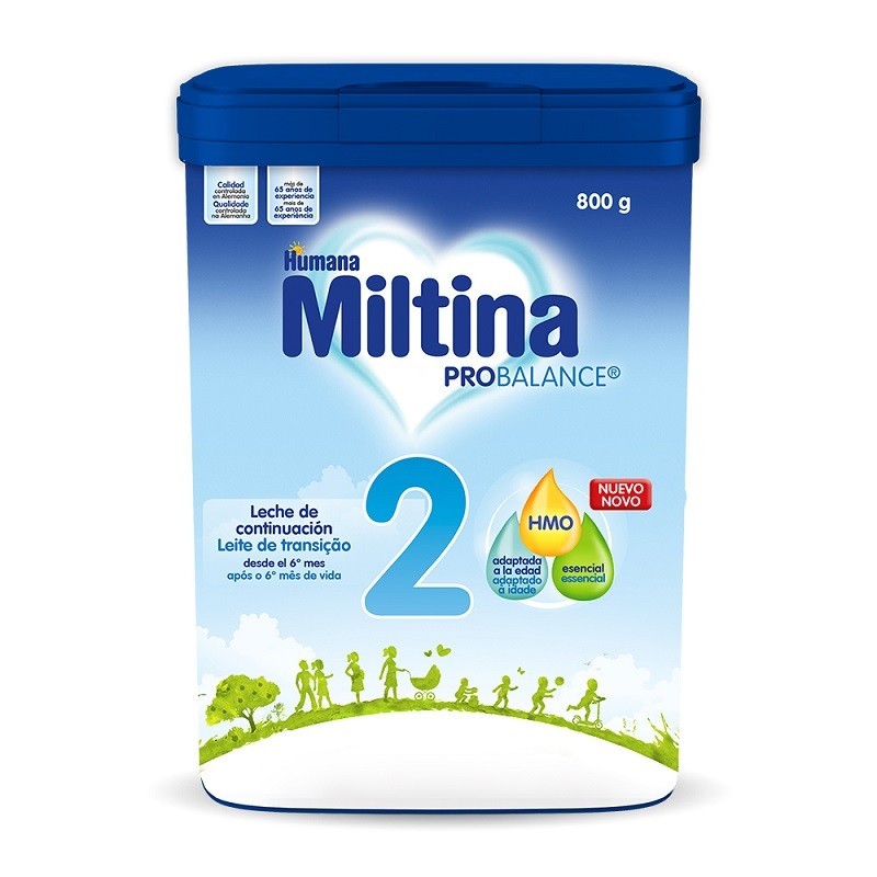 MILTINA 2 PROBALANCE LECHE DE CONTINUACIÓN +6 MESES 800GR