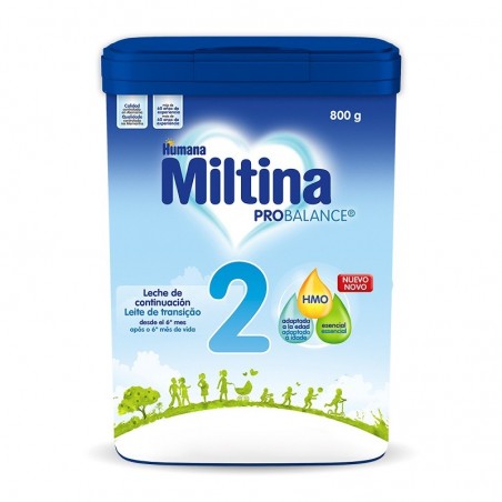  MILTINA 2 PROBALANCE LECHE DE CONTINUACIÓN +6 MESES 800GR 