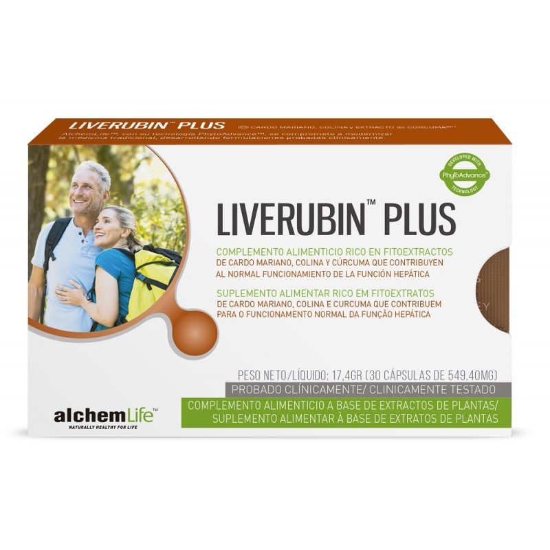 ALCHEMLIFE LIVERUBIN PLUS 30 CÁPSULAS