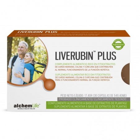  ALCHEMLIFE LIVERUBIN PLUS 30 CÁPSULAS 