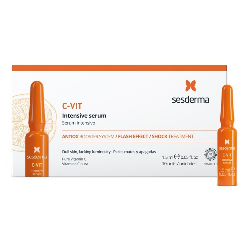 SESDERMA C-VIT SÉRUM INTENSIVO VITAMINA C PURA 10 AMPOLLAS