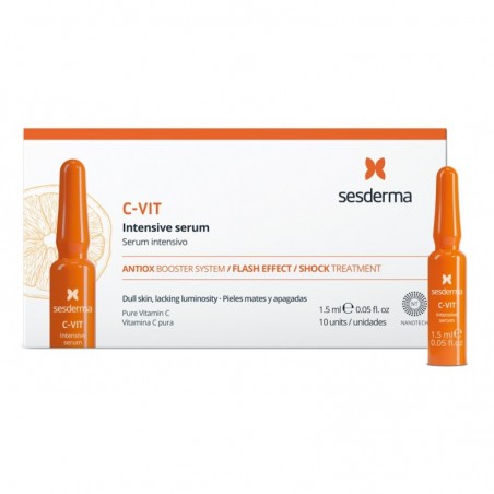  SESDERMA C-VIT SÉRUM INTENSIVO VITAMINA C PURA 10 AMPOLLAS 