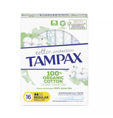 TAMPAX ORGANIC COTTON...