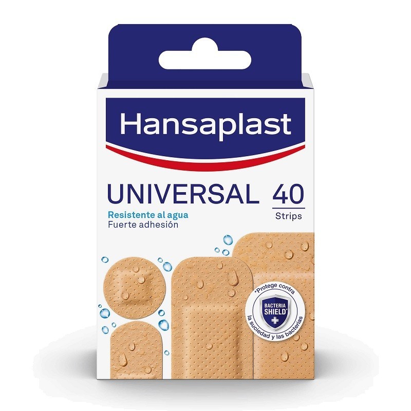 HANSAPLAST UNIVERSAL RESISTENTE AL AGUA 40 APÓSITOS