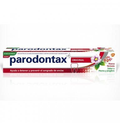 PARODONTAX DENTÍFRICO ORIGINAL SABOR MENTA Y JENGIBRE 75ML