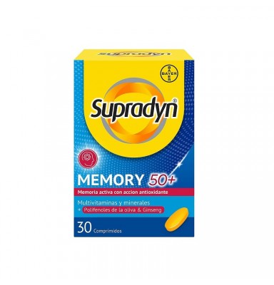 SUPRADYN MEMORIA 50+ 30 COMPRIMIDOS