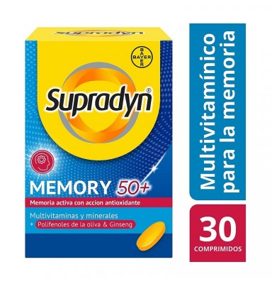 SUPRADYN MEMORIA 50+ 30 COMPRIMIDOS