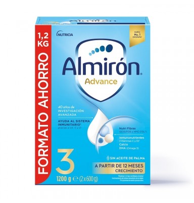 ALMIRÓN ADVANCE 3 CON PRONUTRA LECHE DE CRECIMIENTO 1200GR NUEVA FÓRMULA