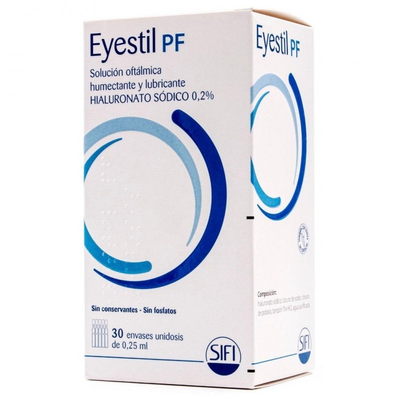 EYESTIL PF SOLUCIÓN OFTÁLMICA 0,25ML X 30MONODOSIS