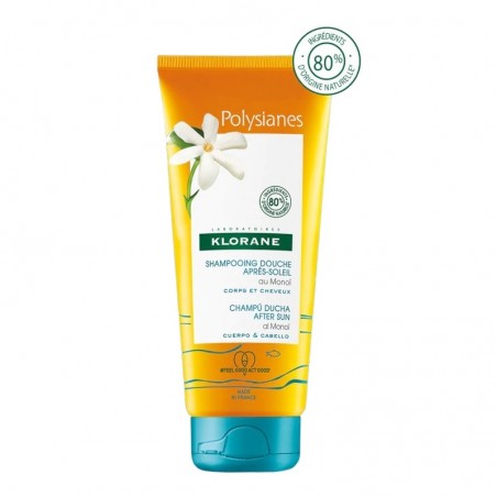  KLORANE POLYSIANES CHAMPÚ DE DUCHA AFTER SUN AL MONOÏ 200ML 