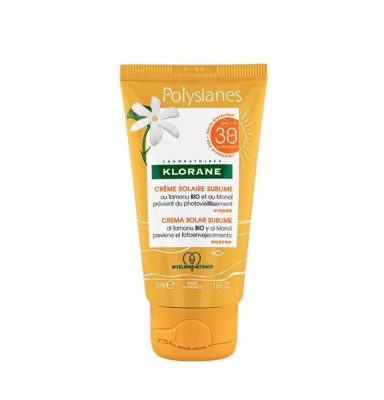 KLORANE POLYSIANES CREMA SOLAR SUBLIME SPF30 ROSTRO 50ML