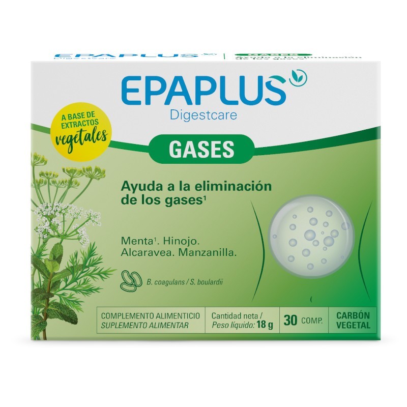 EPAPLUS DIGESTCARE GASES 30 COMPRIMIDOS