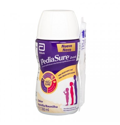 PEDIASURE DRINK VAINILLA 4X200ML