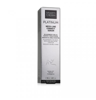 MARTIDERM PLATINUM NECK LINE CORRECT SERUM 50ML