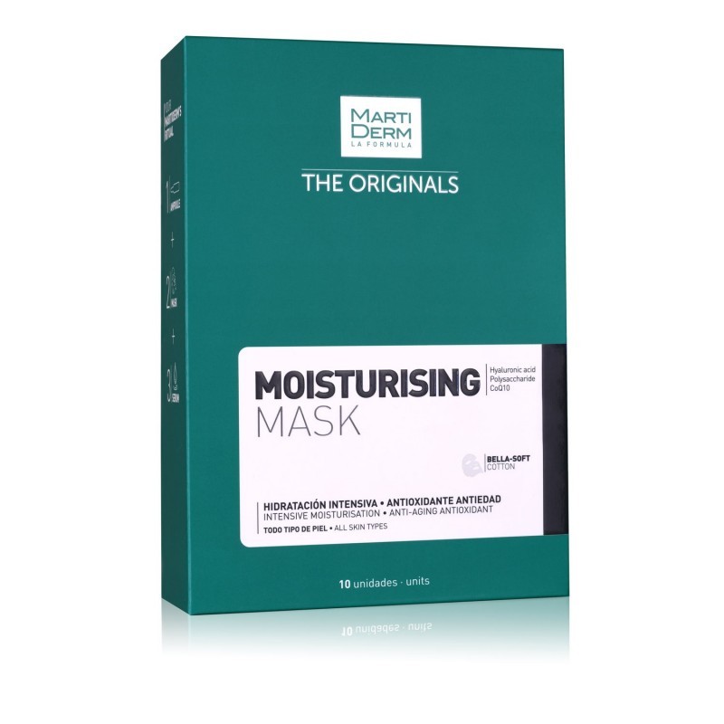 MARTIDERM MASCARILLA HIDRATANTE MOISTURISING MASK 10 UNIDADES