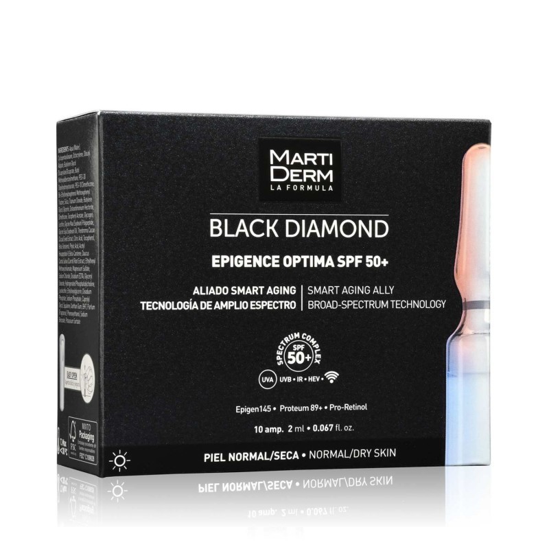 MARTIDERM AMPOLLAS BLACK DIAMOND EPIGENCE OPTIMA SPF 50 X10 AMPOLLAS