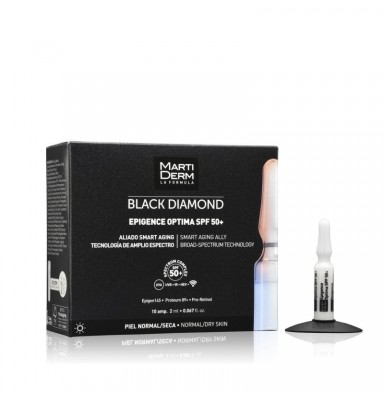 MARTIDERM AMPOLLAS BLACK DIAMOND EPIGENCE OPTIMA SPF 50 X10 AMPOLLAS