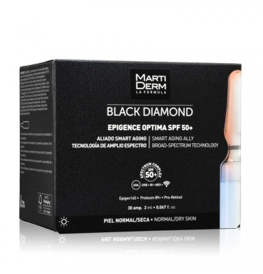 MARTIDERM AMPOLLAS BLACK DIAMOND EPIGENCE OPTIMA SPF 50 X30 AMPOLLAS