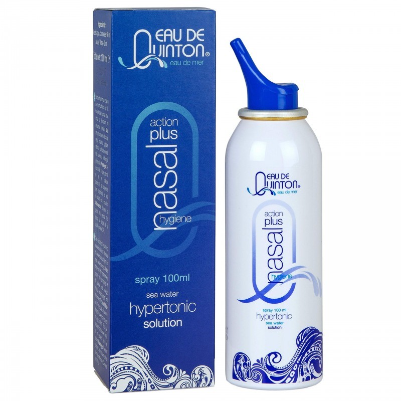 QUINTON HIGIENE NASAL HIPERTONI ACCIÓN PLUS 100 ML