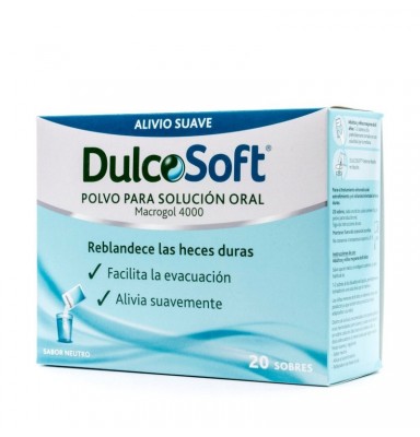 DULCOSOFT POLVO SOLUCIÓN ORAL 20 SOBRES