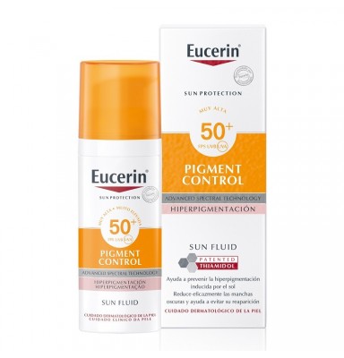 EUCERIN SUN FLUID PIGMENT CONTROL FPS 50+ (50ML)