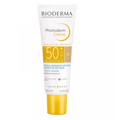 BIODERMA PHOTODERM CRÈME COLOR CLARO SPF50+ 40ML