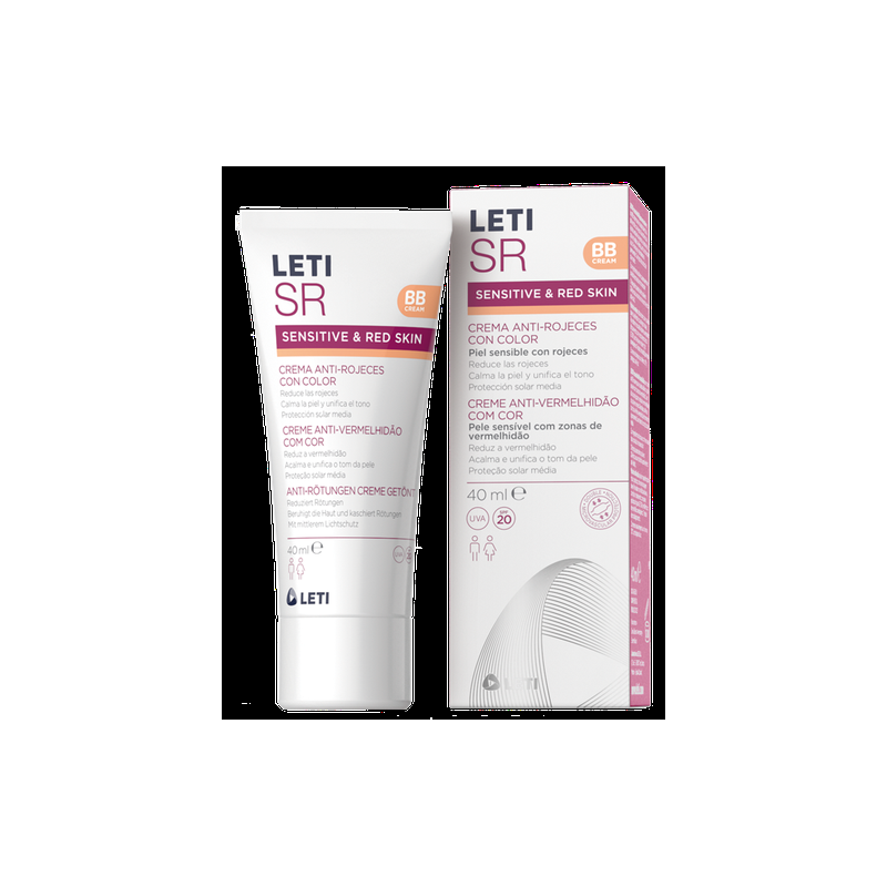 LETISR CREMA ANTI-ROJECES CON COLOR 40ML