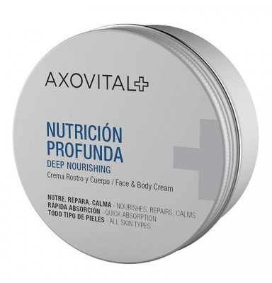 AXOVITAL CREMA NUTRICIÓN PROFUNDA CARA Y CUERPO 250ML