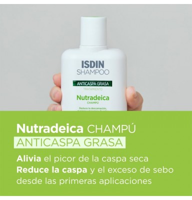 ISDIN NUTRADEICA CHAMPÚ ANTICASPA GRASA 400 ML