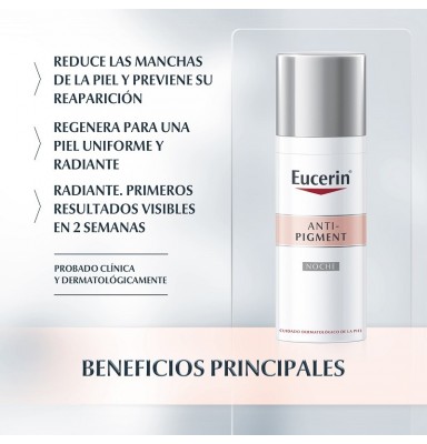 EUCERIN ANTI-PIGMENT ANTIMANCHAS CREMA DE NOCHE 50ML