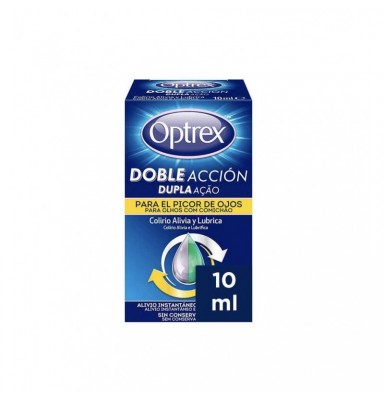 OPTREX DOBLE ACCIÓN COLIRIO ALIVIA Y LUBRICA 10ML