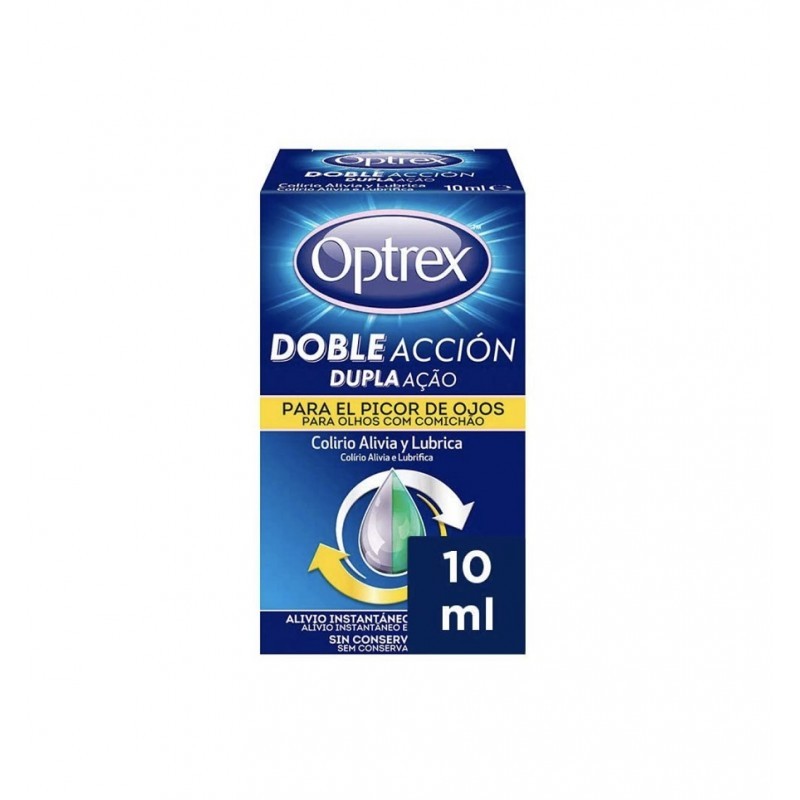 OPTREX DOBLE ACCIÓN COLIRIO ALIVIA Y LUBRICA 10ML