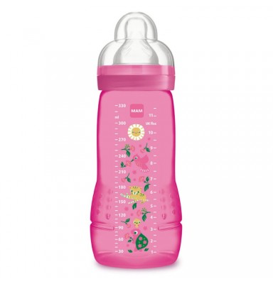 MAM BIBERÓN EASY ACTIVE 330ML ROSA