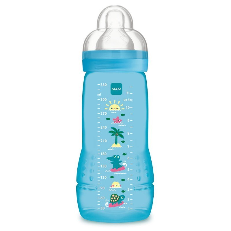 MAM BIBERÓN EASY ACTIVE 330ML AZUL