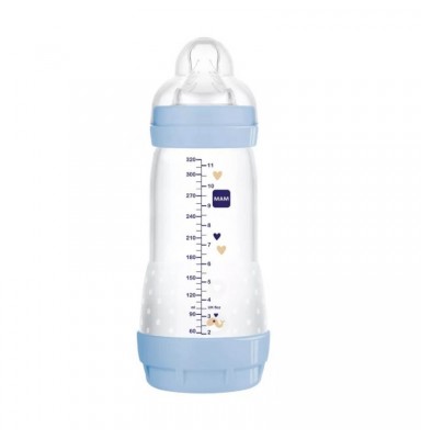 MAM BIBERÓN EASY START ANTI CÓLICO 320ML - AZUL