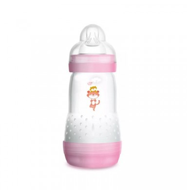 MAM BIBERÓN EASY START ANTI CÓLICO 260ML - ROSA