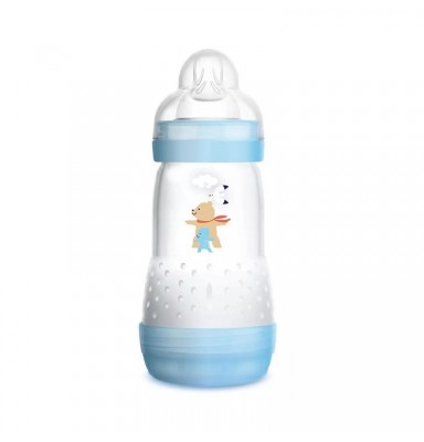 MAM BIBERÓN EASY START ANTI CÓLICO 260ML - AZUL