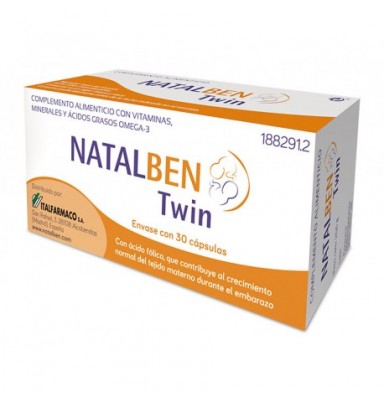 NATALBEN TWIN 30 CÁPSULAS